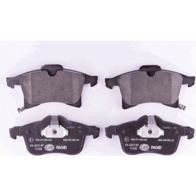 Hella Pagid | Bremsbelagsatz, Scheibenbremse | 8DB 355 009-221