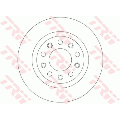 TRW | Bremsscheibe | DF8070