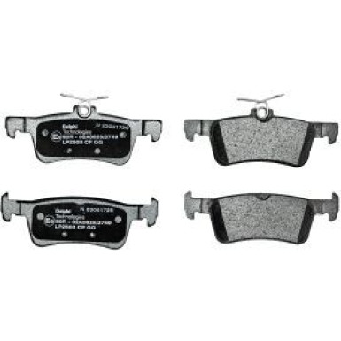 Delphi Bremsbelagsatz, Scheibenbremse LP2503