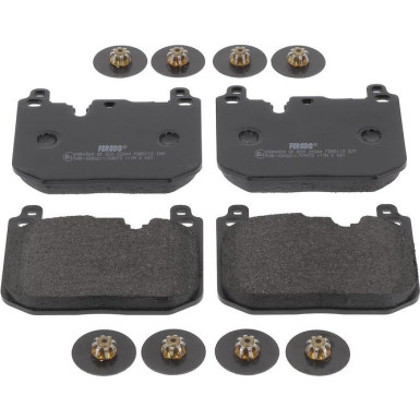 FERODO FDB5112 Bremsbeläge für Verschleißwarnanzeiger vorbereitet, ohne Zubehör