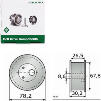 531 0894 10 Spannrolle, Zahnriemen