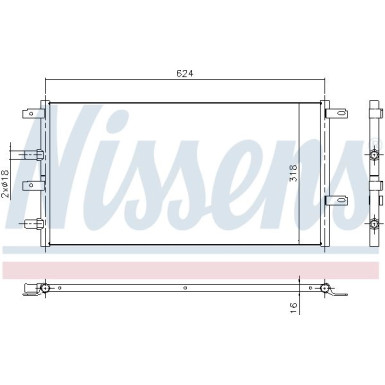 61966 Kühler, Motorkühlung 61966 Kühler, Motorkühlung