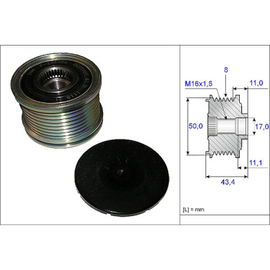 535 0108 10 Generatorfreilauf