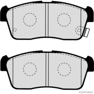 J3608021 Bremsbelagsatz, Scheibenbremse