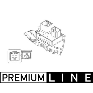 ABR 35 000P Regler, Innenraumgebläse BEHR *** PREMIUM LINE ***