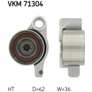 VKM 71304 Spannrolle, Zahnriemen