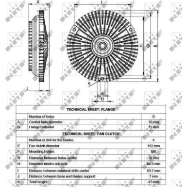 49565 Kupplung, Kühlerlüfter 49565 Kupplung, Kühlerlüfter