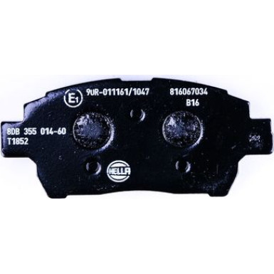 8DB 355 014-601 Bremsbelagsatz, Scheibenbremse