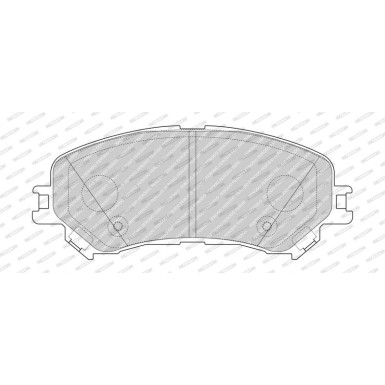 FDB4869 Bremsbelagsatz, Scheibenbremse PREMIER ECO FRICTION