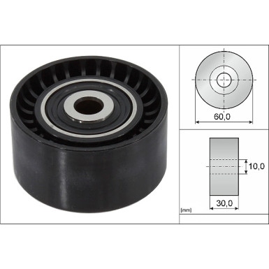 532 0321 10 Umlenk-/Führungsrolle, Zahnriemen 532 0321 10 Umlenk-/Führungsrolle, Zahnriemen