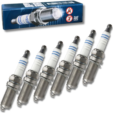 BOSCH 6 x Bosch Zündkerze Nickel 0 242 229 630