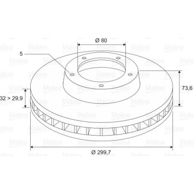 197565 Bremsscheibe 197565 Bremsscheibe