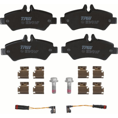 TRW Bremsbelagsatz, Scheibenbremse COTEC GDB1697
