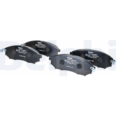 Delphi | Bremsbelagsatz, Scheibenbremse | LP2030 Delphi | Bremsbelagsatz, Scheibenbremse | LP2030