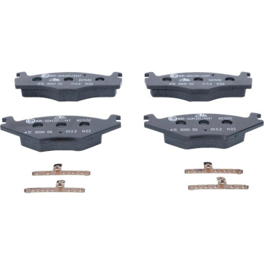 Bremsensatz, Scheibenbremse