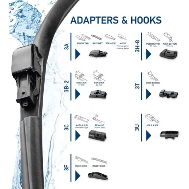 9XW 358 053-241 Wischblatt CLEANTECH
