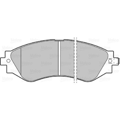 598361 Bremsbelagsatz, Scheibenbremse