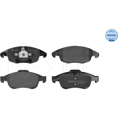 025 245 3818 Bremsbelagsatz, Scheibenbremse MEYLE-ORIGINAL: True to OE.
