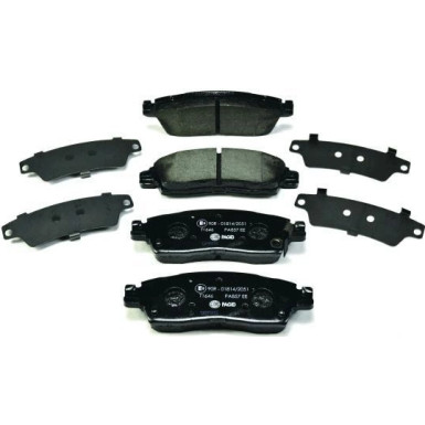 Hella Pagid | Bremsbelagsatz, Scheibenbremse | 8DB 355 012-821