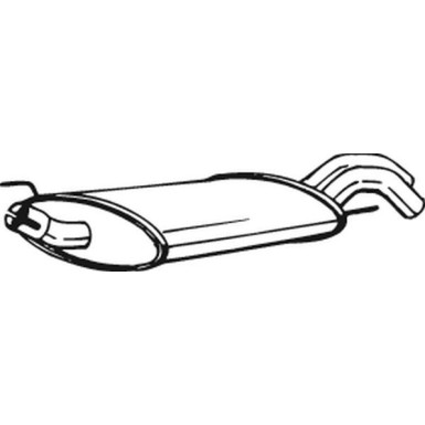 Bosal | Endschalldämpfer | 233-715