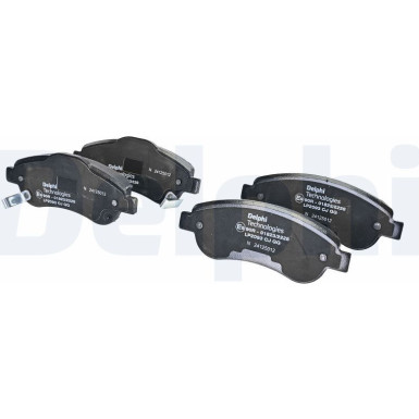 Delphi | Bremsbelagsatz, Scheibenbremse | LP2093 Delphi | Bremsbelagsatz, Scheibenbremse | LP2093
