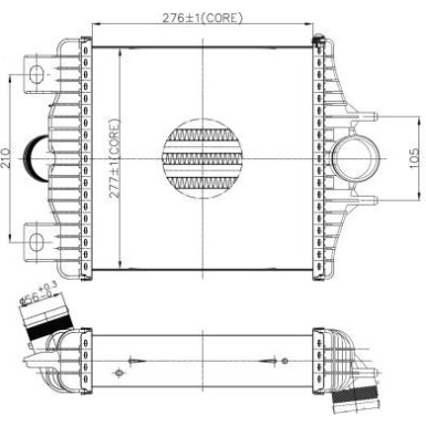 30988 Ladeluftkühler 30988 Ladeluftkühler