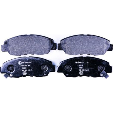 Hella | Bremsbelagsatz, Scheibenbremse | 8DB 355 016-511