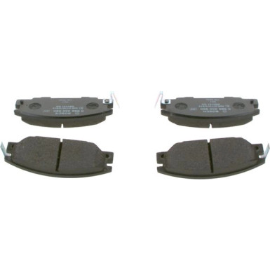 BOSCH | Bremsbelagsatz, Scheibenbremse | 0 986 460 960