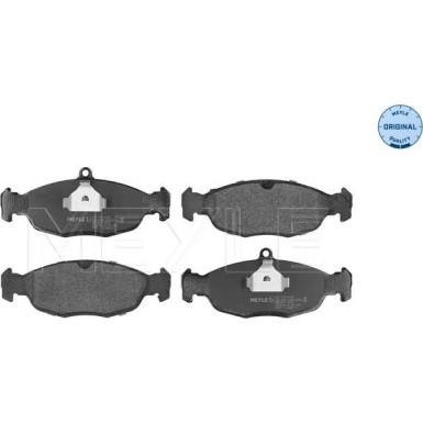 025 205 4716 Bremsbelagsatz, Scheibenbremse MEYLE-ORIGINAL: True to OE.