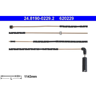 24.8190-0229.2 Warnkontakt, Bremsbelagverschleiß