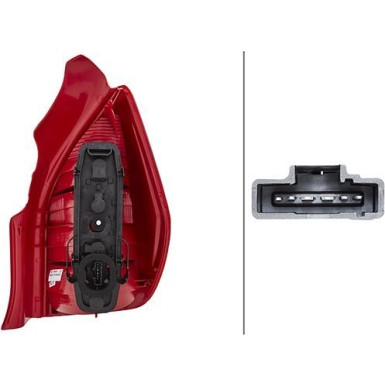 Hella | Heckleuchte | 2VP 354 030-031