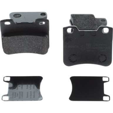BOSCH | Bremsbelagsatz, Scheibenbremse | 0 986 424 411 BOSCH | Bremsbelagsatz, Scheibenbremse | 0 986 424 411