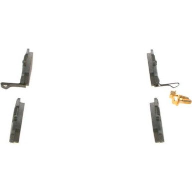 BOSCH | Bremsbelagsatz, Scheibenbremse | 0 986 494 392