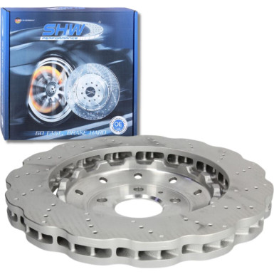 SHW Performance AFX48201 Bremsscheibe AUDI A5, R8, A4 Vorderachse, 365x34mm