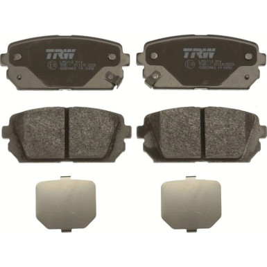 TRW Bremsbelagsatz, Scheibenbremse COTEC GDB3462