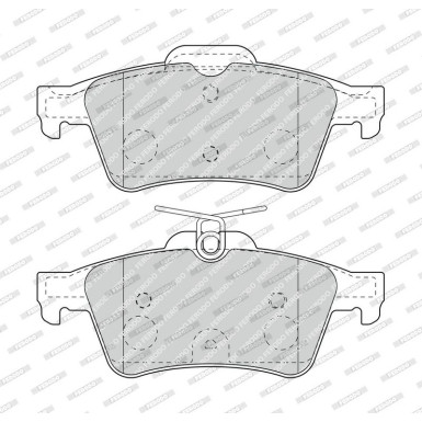 FDB4935 Bremsbelagsatz, Scheibenbremse PREMIER ECO FRICTION