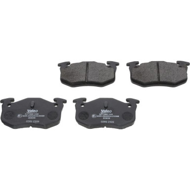 Valeo Bremsbelagsatz, Scheibenbremse ESSENTIAL 301396