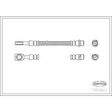 19026813 Bremsschlauch