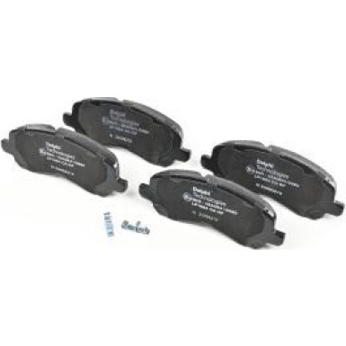 Delphi Bremsbelagsatz, Scheibenbremse LP1684