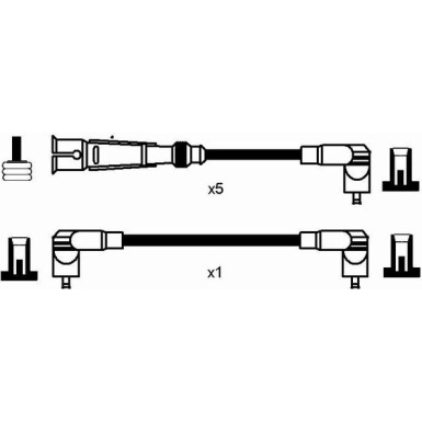 0511 Zündleitungssatz