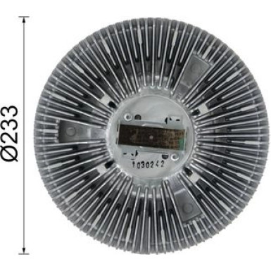 Mahle Kupplung, Kühlerlüfter BEHR Premium Line CFC 9 000P