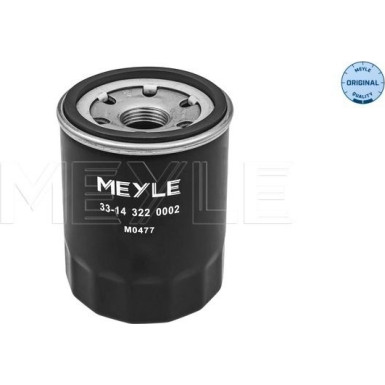 Meyle Ölfilter MEYLE-ORIGINAL: True to OE 33-14 322 0002 Meyle Ölfilter MEYLE-ORIGINAL: True to OE 33-14 322 0002