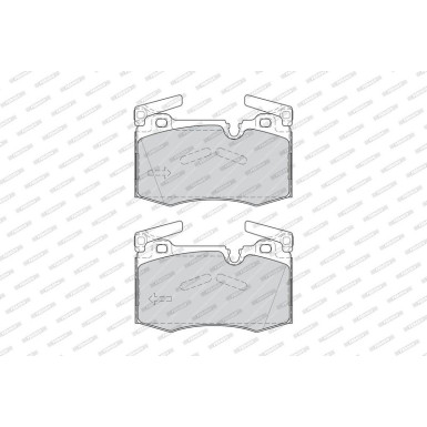 Ferodo Bremsbelagsatz, Scheibenbremse PREMIER ECO FRICTION FDB4358