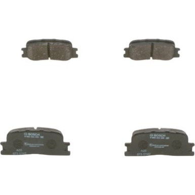 0 986 494 359 Bremsbelagsatz, Scheibenbremse