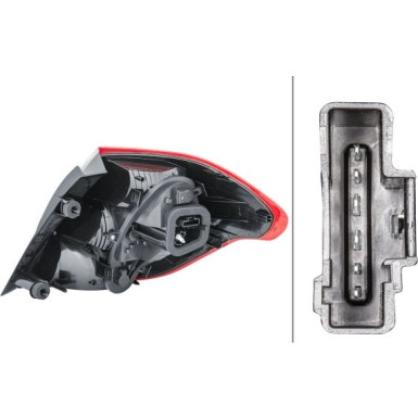 Hella | Heckleuchte | 2VP 354 988-011