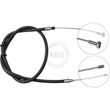 2 x A.B.S. Seilzug, Feststellbremse | K13286 2 x A.B.S. Seilzug, Feststellbremse | K13286