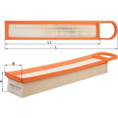 LX 1969 Luftfilter LX 1969 Luftfilter