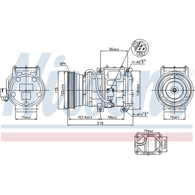 89098 Kompressor, Klimaanlage ** FIRST FIT ** 89098 Kompressor, Klimaanlage ** FIRST FIT **