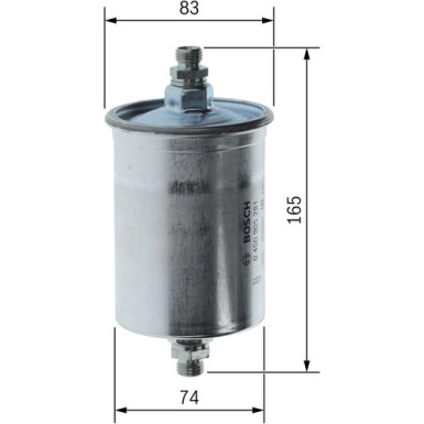 0 450 905 281 Kraftstofffilter