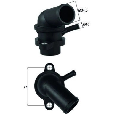 Mahle | Thermostat, Kühlmittel | TI 240 87D